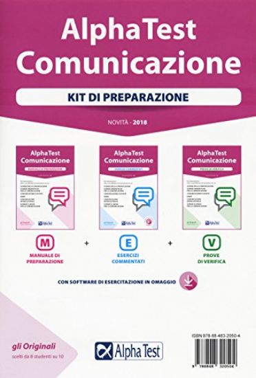 Immagine di ALPHA TEST. COMUNICAZIONE. KIT DI PREPARAZIONE. CON CONTENUTO DIGITALE PER DOWNLOAD