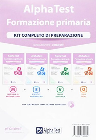 Immagine di ALPHA TEST. FORMAZIONE PRIMARIA. KIT COMPLETO DI PREPARAZIONE. CON CONTENUTO DIGITALE PER DOWNLO...