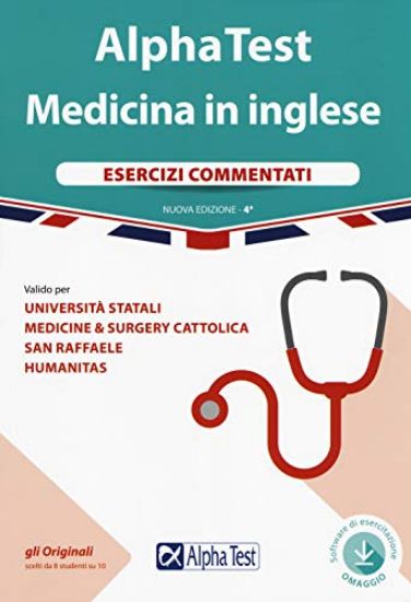 Immagine di ALPHA TEST. MEDICINA IN INGLESE. ESERCIZI COMMENTATI. CON SOFTWARE DI SIMULAZIONE