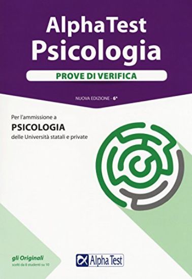 Immagine di ALPHA TEST. PSICOLOGIA. PROVE DI VERIFICA. CON SOFTWARE