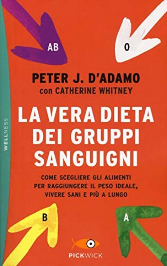 Immagine di VERA DIETA DEI GRUPPI SANGUIGNI. COME SCEGLIERE GLI ALIMENTI PER RAGGIUNGERE IL PESO IDEALE, VIVERE