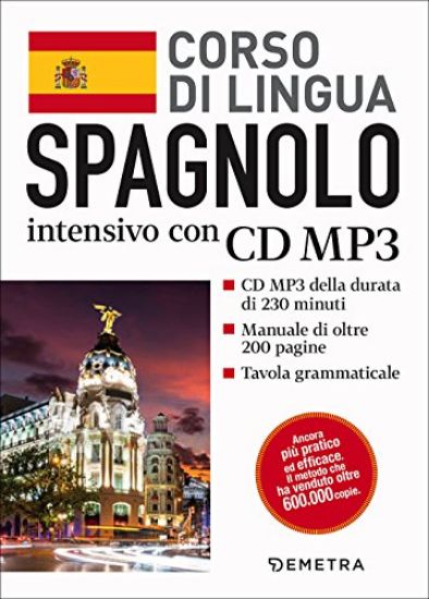 Immagine di SPAGNOLO. CORSO DI LINGUA INTENSIVO. CON CD AUDIO FORMATO MP3