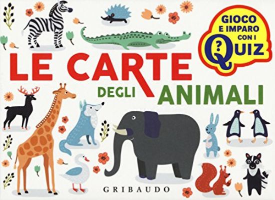 Immagine di CARTE DEGLI ANIMALI. EDIZ. A COLORI. CON 100 CARTE (LE)