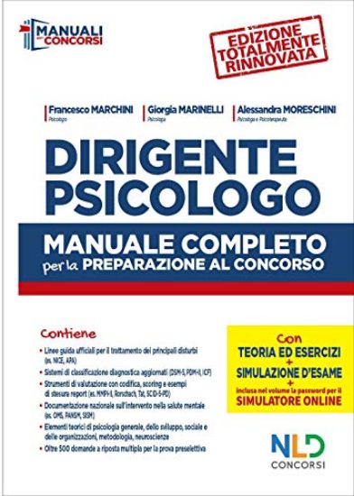 Immagine di DIRIGENTE PSICOLOGO. MANUALE COMPLETO PER LA PREPARAZIONE AL CONCORSO