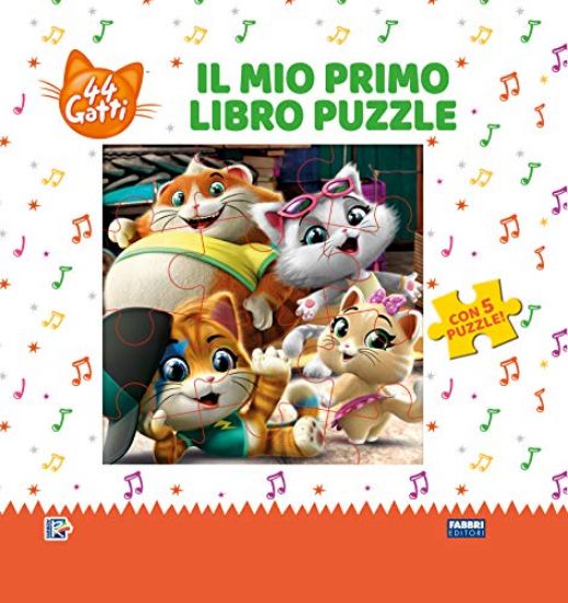 Immagine di MIO PRIMO LIBRO PUZZLE. 44 GATTI. EDIZ. A COLORI (IL)