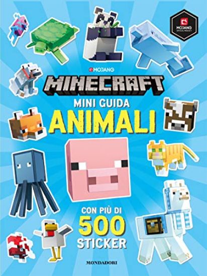 Immagine di MINECRAFT. MINI GUIDA ANIMALI. CON ADESIVI