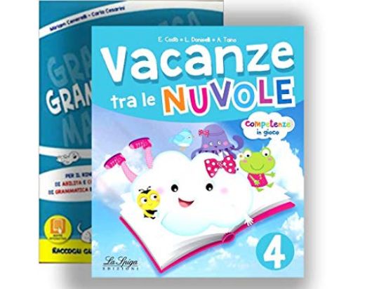 Immagine di VACANZE TRA LE NUVOLE 4 +GRAMMATICA - VOLUME 4