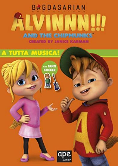 Immagine di A TUTTA MUSICA. ALVINNN!!! AND THE CHIPMUNKS. CON ADESIVI