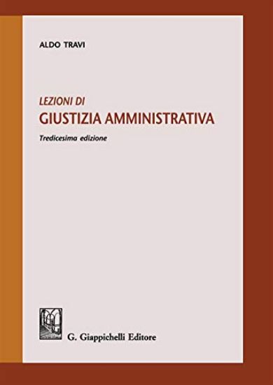 Immagine di LEZIONI DI GIUSTIZIA AMMINISTRATIVA