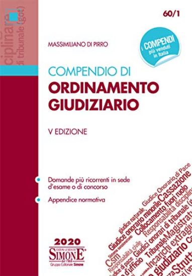 Immagine di COMPENDIO DI ORDINAMENTO GIURIDICO 5 EDIZIONE