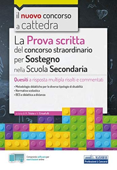 Immagine di NUOVO CONCORSO A CATTEDRA. LA PROVA SCRITTA DEL CONCORSO STRAORDINARIO PER SOSTEGNO NELLA SCUOLA...