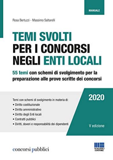 Immagine di TEMI SVOLTI PER I CONCORSI NEGLI ENTI LOCALI