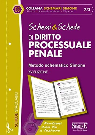 Immagine di SCHEMI & SCHEDE DI DIRITTO PROCESSUALE PENALE