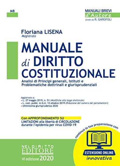 Immagine di MANUALE DI DIRITTO COSTITUZIONALE. CON CONTENUTO DIGITALE PER ACCESS