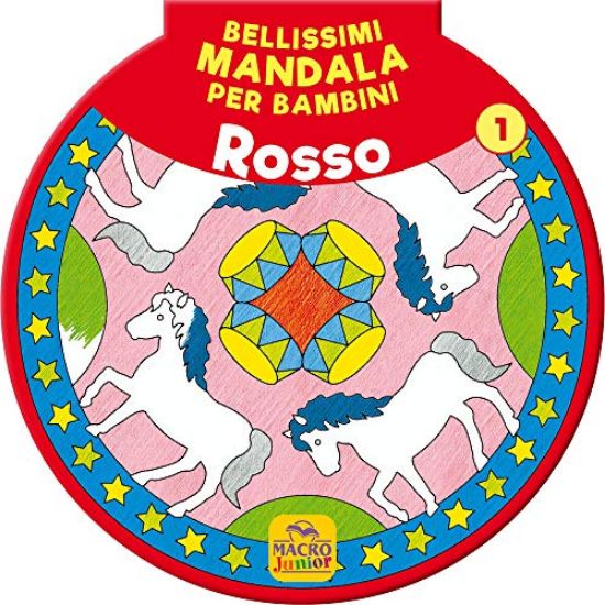 Immagine di BELLISSIMI MANDALA PER BAMBINI. VOL. 1: ROSSO