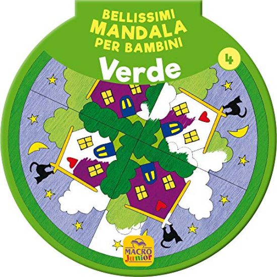 Immagine di BELLISSIMI MANDALA PER BAMBINI. VOL. 4: VERDE