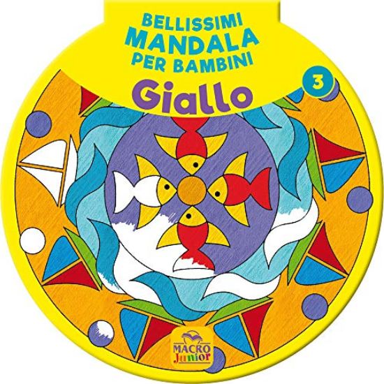 Immagine di BELLISSIMI MANDALA PER BAMBINI. VOL. 3: GIALLO