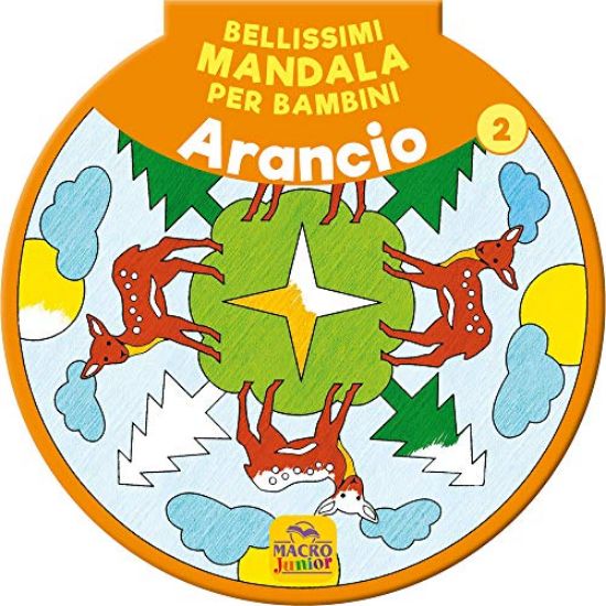 Immagine di BELLISSIMI MANDALA PER BAMBINI. VOL. 2: ARANCIO