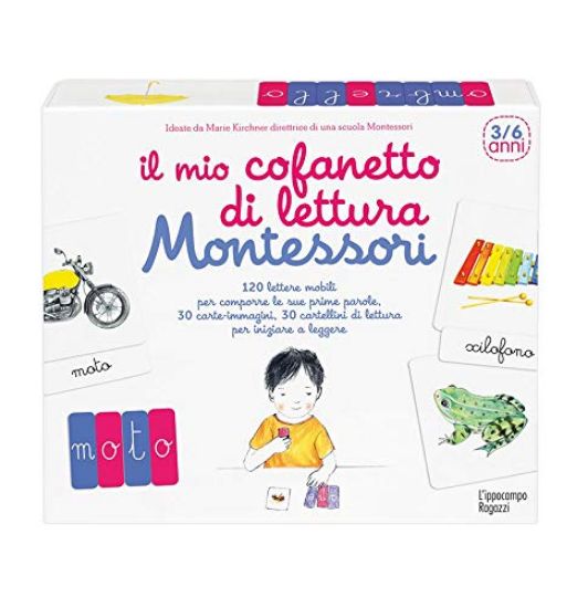 Immagine di MIO COFANETTO DI LETTURA MONTESSORI. CON CARTE (IL)