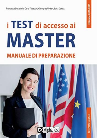 Immagine di TEST DI ACCESSO AI MASTER. MANUALE DI PREPARAZIONE (I)