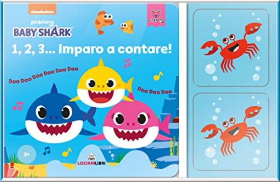 Immagine di 1,2,3 IMPARO A CONTARE. BABY SHARK