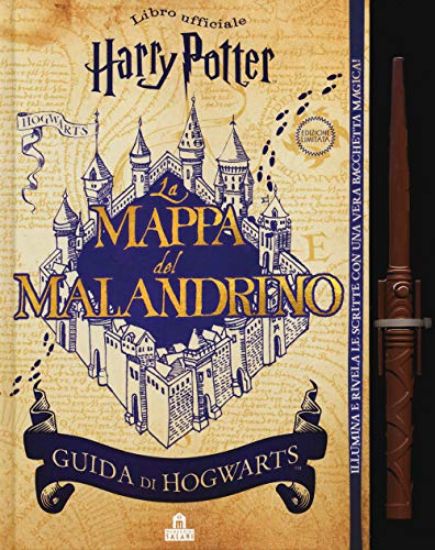 Immagine di MAPPA DEL MALANDRINO. GUIDA A HOGWARTS. HARRY POTTER. EDIZ. LIMITATA. CON GADGET (LA)