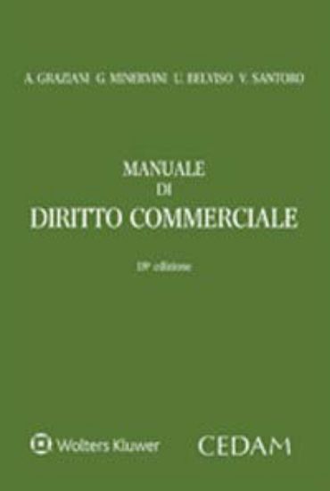 Immagine di MANUALE DI DIRITTO COMMERCIALE