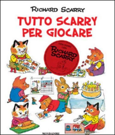 Immagine di TUTTO SCARRY PER GIOCARE. GIOCHIAMO CON RICHARD SCARRY. EDIZ. A COLORI