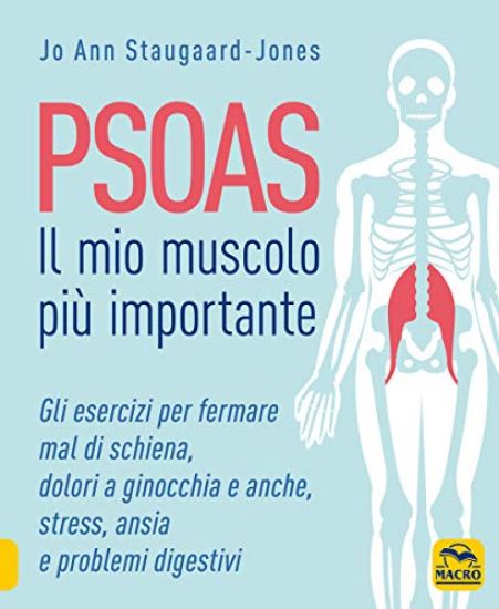 Immagine di PSOAS. IL MIO MUSCOLO PIU` IMPORTANTE. GLI ESERCIZI PER FERMARE IL MAL DI SCHIENA, DOLORI GINOCCHIA