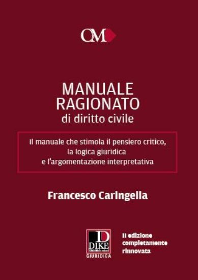 Immagine di MANUALE RAGIONATO DI DIRITTO CIVILE