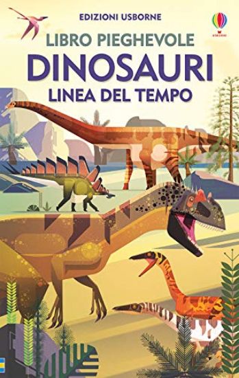 Immagine di DINOSAURI. LINEA DEL TEMPO. LIBRO PIEGHEVOLE