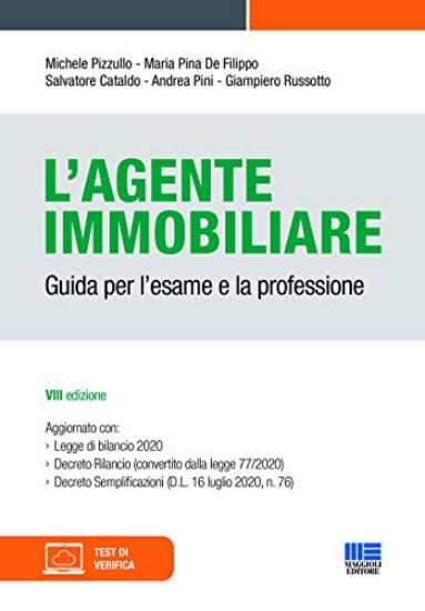 Immagine di L` AGENTE IMMOBILIARE. GUIDA PER L`ESAME E LA PROFESSIONE