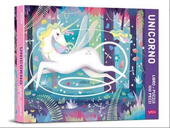 Immagine di UNICORNO. PUZZLE 100 PEZZI. EDIZ. A COLORI. CON PUZZLE