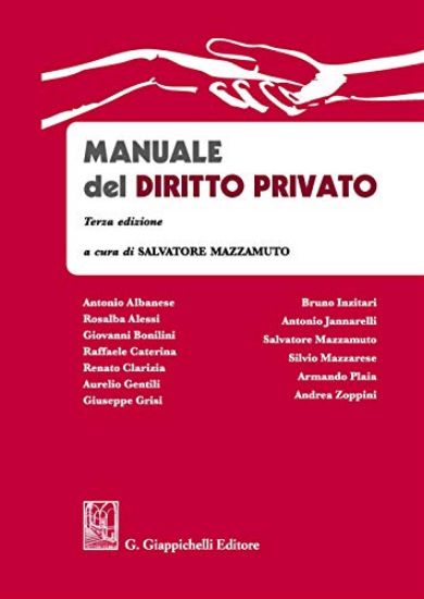 Immagine di MANUALE DEL DIRITTO PRIVATO