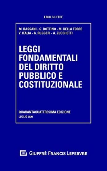 Immagine di LEGGI FONDAMENTALI DEL DIRITTO PUBBLICO E COSTITUZIONALE