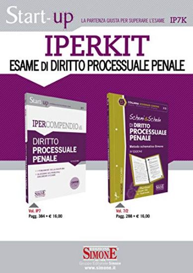 Immagine di IPERKIT ESAME DI DIRITTO PROCESSUALE: IPERCOMPENDIO DIRITTO PROCESSUALE PENALE-SCHEMI & SCHEDE