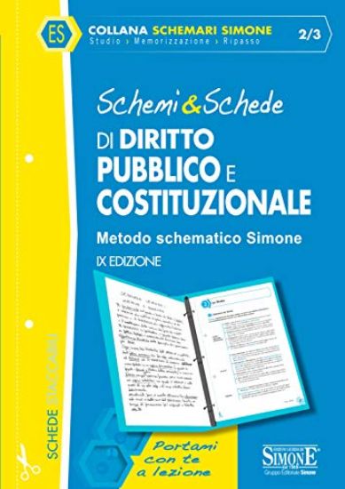 Immagine di SCHEMI & SCHEDE DI DIRITTO PUBBLICO E COSTITUZIONALE