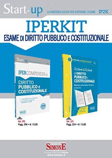 Immagine di IPERKIT ESAME DI DIRITTO PUBBLICO E COSTITUZIONALE: IPERCOMPENDIO + SCHEMI