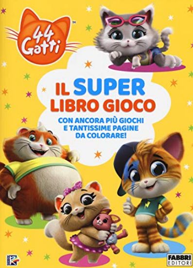 Immagine di SUPER LIBRO GIOCO. 44 GATTI