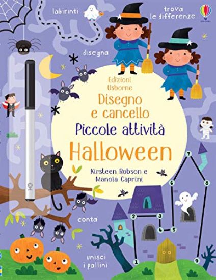 Immagine di PICCOLE ATTIVITA` HALLOWEEN. DISEGNO E CANCELLO