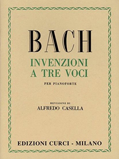 Immagine di INVENZIONI A TRE VOCI PER PIANOFORTE