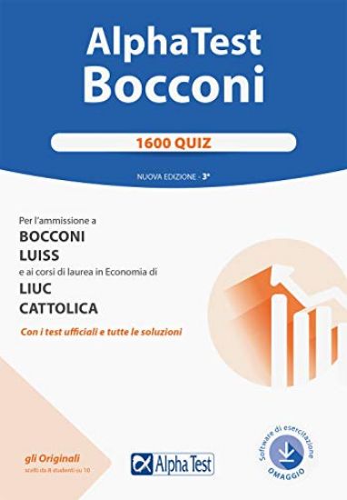 Immagine di ALPHA TEST. BOCCONI. 1500 QUIZ