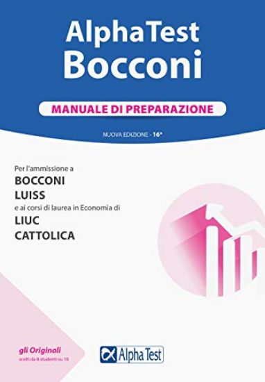 Immagine di ALPHA TEST. BOCCONI. MANUALE DI PREPARAZIONE