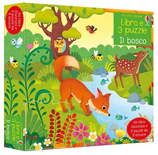 Immagine di BOSCO. LIBRO E 3 PUZZLE. CON PUZZLE (IL)