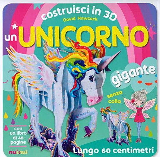 Immagine di UNICORNO GIGANTE. COSTRUISCI IN 3D (UN)