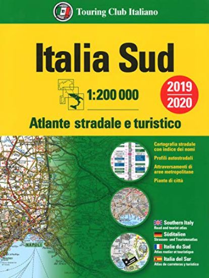 Immagine di ATLANTE STRADALE ITALIA SUD 1:200.000. EDIZ. MULTILINGUE