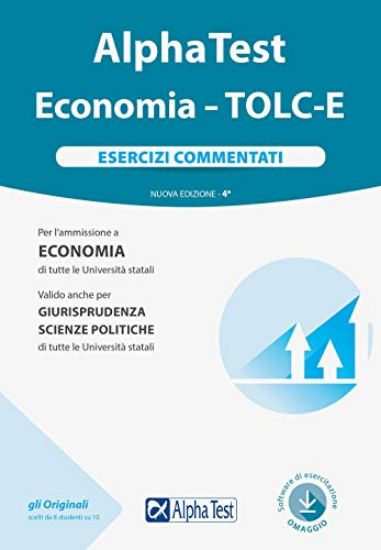 Immagine di ALPHA TEST. ECONOMIA E GIURISPRUDENZA. ESERCIZIARIO