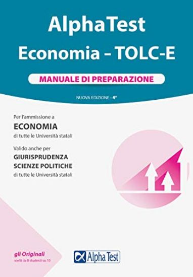 Immagine di ALPHA TEST. ECONOMIA E GIURISPRUDENZA. MANUALE