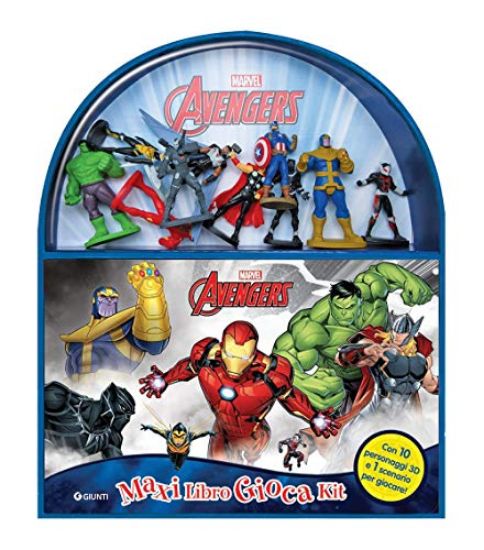 Immagine di AVENGERS. MAXI LIBRO GIOCA KIT. EDIZ. A COLORI. CON GADGET