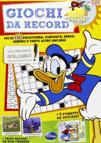 Immagine di GIOCHI DA RECORD. SUMMER ENIGMISTICA. EDIZ. ILLUSTRATA